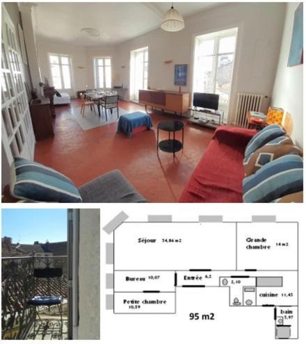 Les 7 Balcons, Comedie-Gare, Parking, Spacieux Lumineux Appt Haussmannien Montpellier Exterior foto